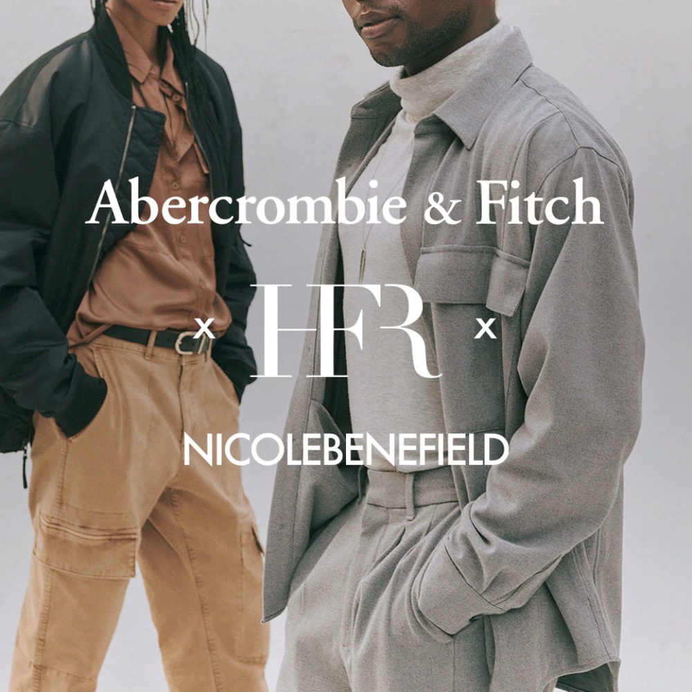 Abercrombie & Fitch + Nicole Benefield Suiting Shirt